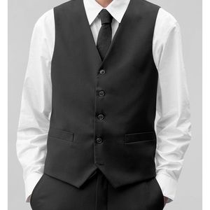 Brand new three piece black suit.